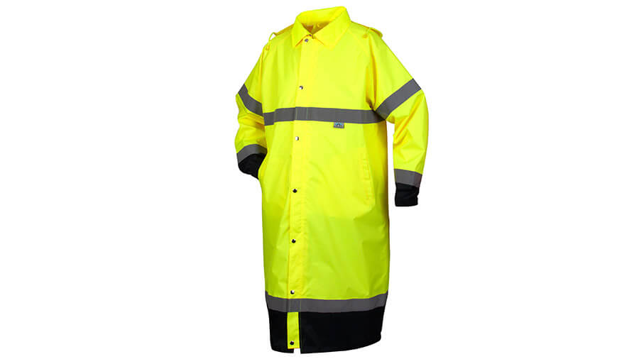 Premium Hi-Vis Rainwear Coat - S-5XL
