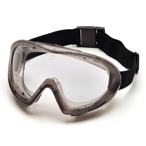 clear safety goggles