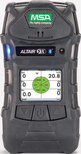 MSA- Altair 5X Multigas Detector with MSA XCell Sensor Technology