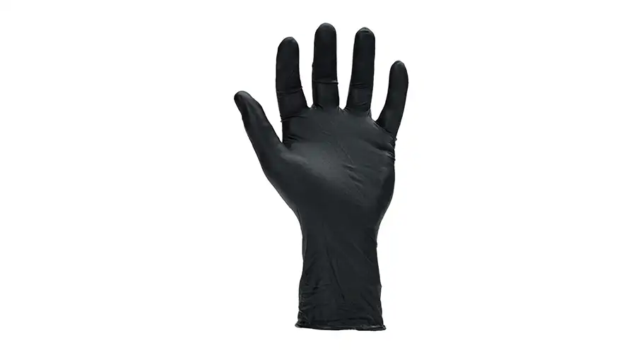 Megaman MM-11BK Powder-free, nitrile gloves with dritek and ecotek technology sold at Arnco Safety